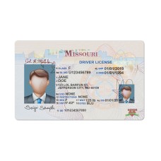 Missouri drivers license PSD TEMPLATE
